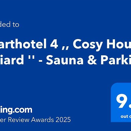 Aparthotel 4 ,, Cosy House Billiard " - Sauna & Parking คอนัส ภายนอก รูปภาพ
