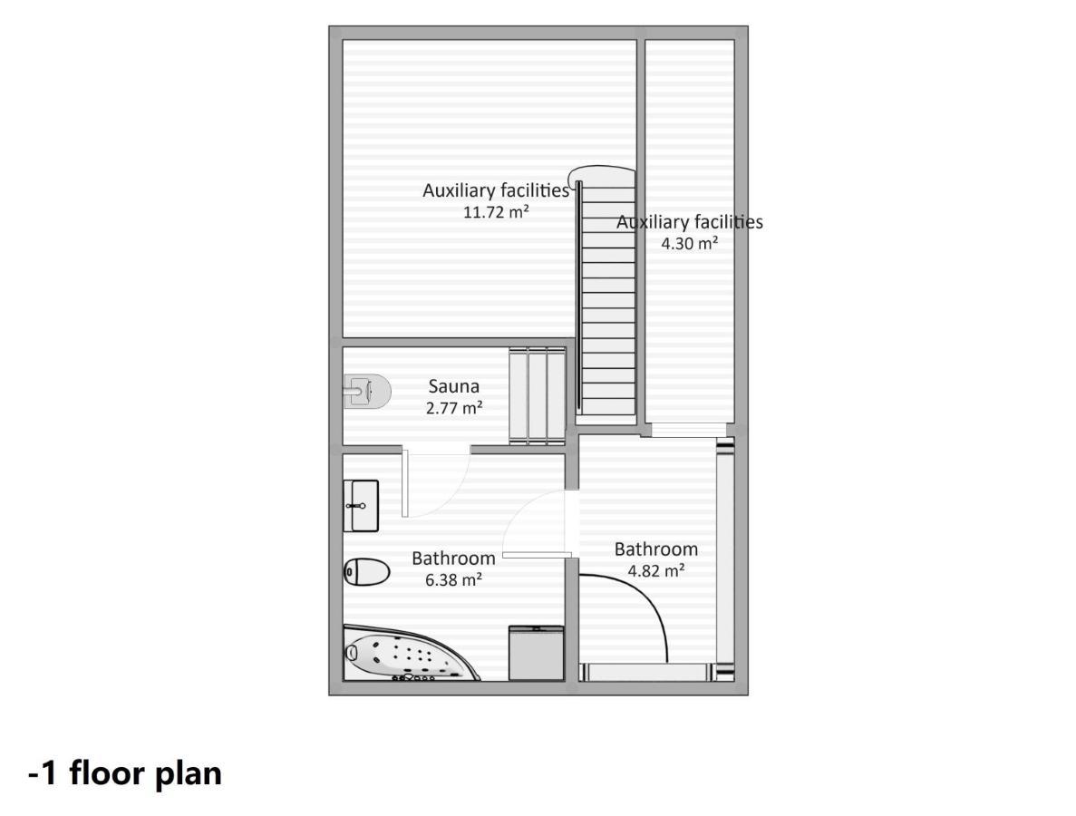 Aparthotel 4 ,, Cosy House Billiard " - Sauna & Parking คอนัส ภายนอก รูปภาพ